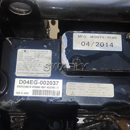 D04EG Diesel Engine Assembly for Mitsubishi