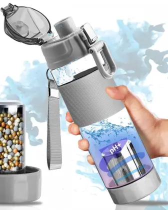 Alkaline Water Bottle 22oz Mineralized Water Bottle