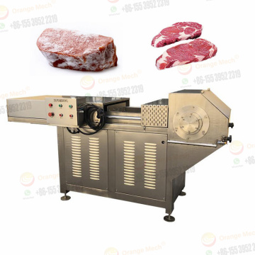 Stainless Steel Frozen Meat Block Flaker / Chicken Meat Cutter Machine