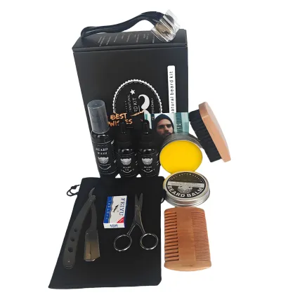 11piece set beard shampoo and conditioner set