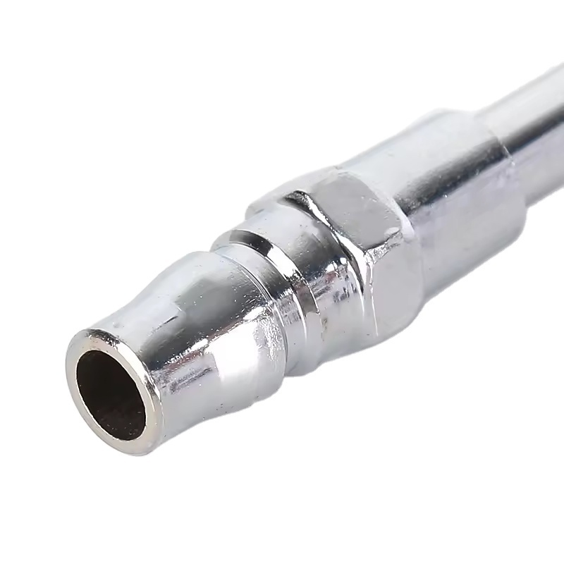Metal Dual Head Bike Car Pump Adapter - 2-Way Tire Inflator