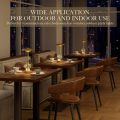 Rechargeable Battery Table Lamps for Home Bar Camping Use