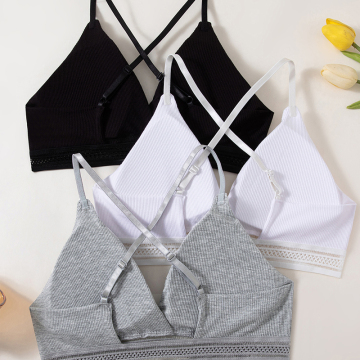 Wholesale Quality Fitness Push Up Cotton Bra