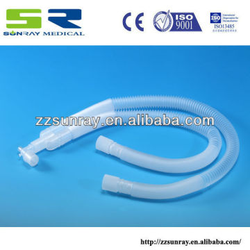 Y-type stretched anesthesia breathing circuit