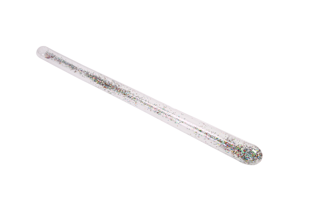 Inflatable Pool Noodle With Glitters Inside Swimming Noodle