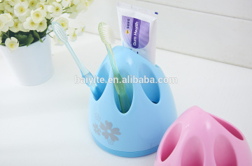Colored Multipurpose Couples Toothbrush Toothpaste Holder