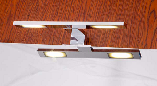 LED -Bar Licht im Badezimmer