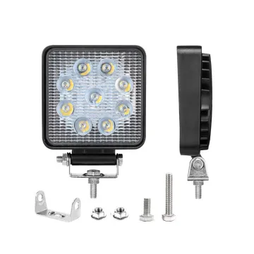 27W LED Work Bulb and Off-Road Lights for 4 Inch LED Bars and 4x4 Lamp Bar