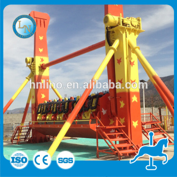 2016 China supplier new manufacturing amusement fairground rides top spin space travel for sale