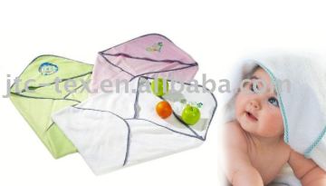 100% Cotton Super Soft Baby Hooded Towel