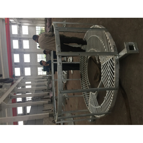 Tháp monopole viễn thông mạ kẽm 36M làm bằng thép