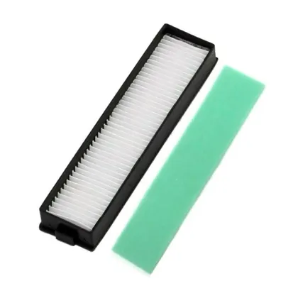 LG Hom Bot VR6270LVM, VR65710, VR6260LVM H11 HEPA Filter and Green Sponge Replacement Pack