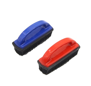 Ultimate Pet Hair Removal Tool: Rubber Broom, Car & Home Leather Seat Cleaning Brush