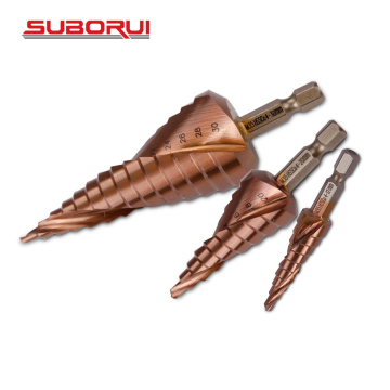 Suborui HSS CO M35 5% Cobalt Stiefmaschinenbohrer 4-32 mm Sechskant Shank für Edelstahlmetall und Holz
