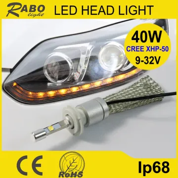 Best price 2016 led headlight bulb h7 for auto car 40w car head light