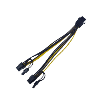 Custom 8-Pin to Dual 8-Pin Video Card Power Cable for PC Upgrades