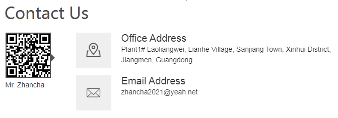 Contact Zhancha