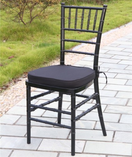 Black Resin Chiavari Chair for Event Rentals