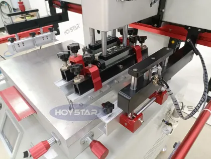 400x600mm Print Size Flatbed Silk Screen Printing Machine for Car Battery