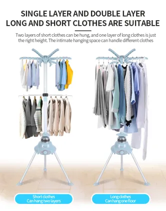 OEM Silent Round Small Dryer - Large Capacity Camping Clothes Dryer