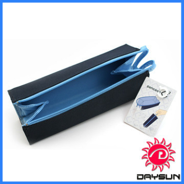 Fashion design nylon pencil bag for student