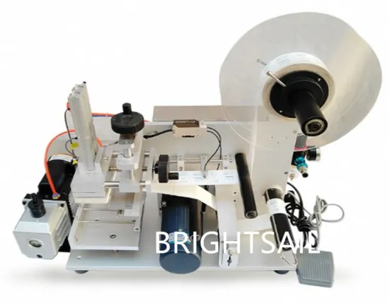Glass Bottle and Flat Bag Labeling Machine by BrightSail