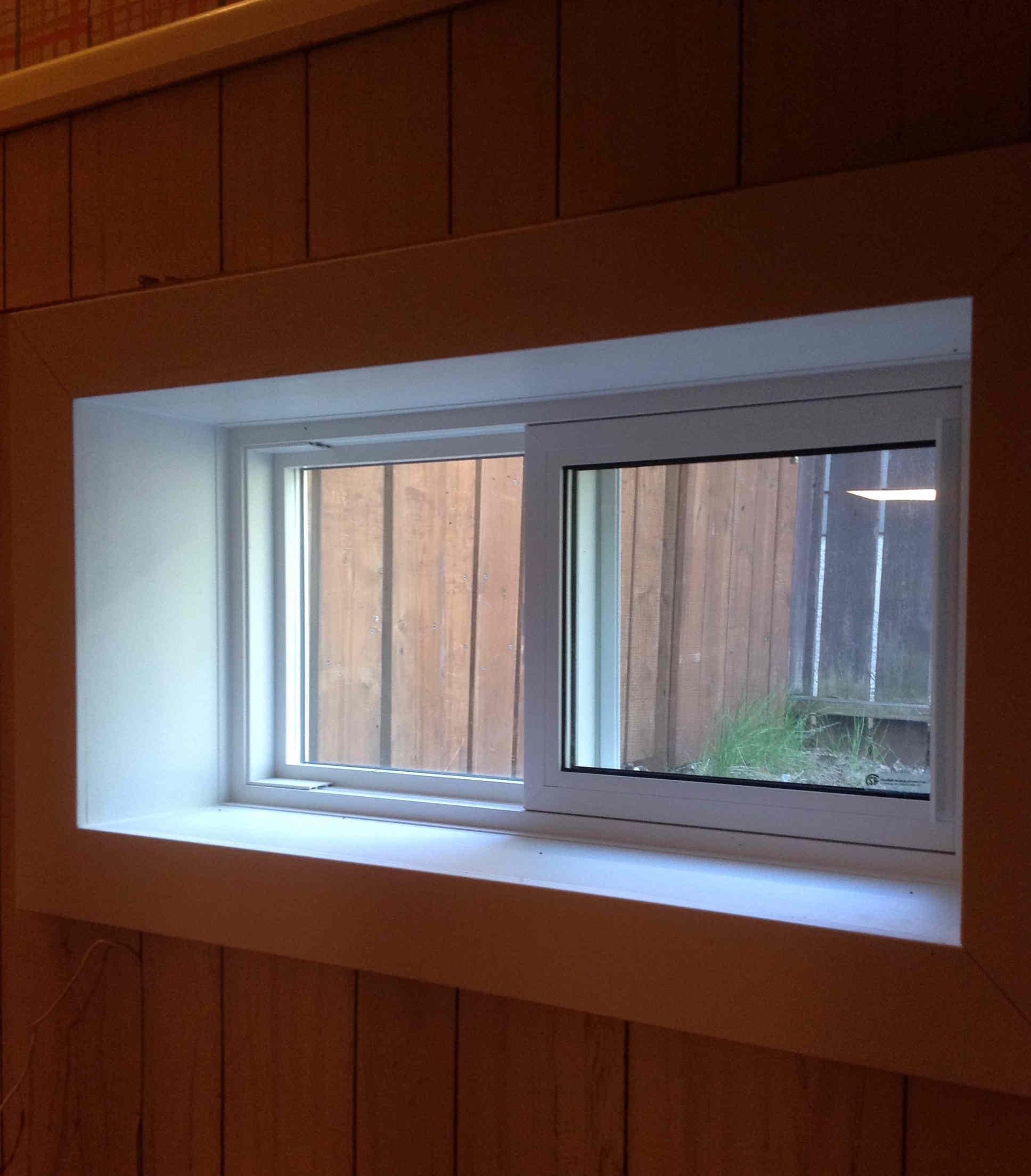 Basement window