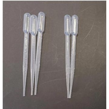 Pipette de transfert jetable en plastique en plastique individuel 5 ml