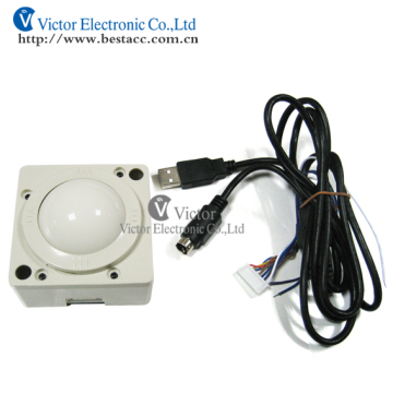 for Arcade Cabinet Trackball with USB / PS2 Harness