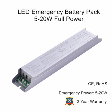 Pachet de baterii de urgență pentru 5-20 W LED-uri