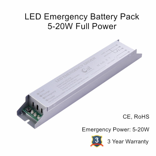 Noodbatterij voor 5-20 W LED-armaturen