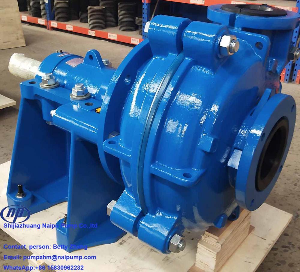 8/6E-AH Horisontal Slurry Pumps di Naipu Factory