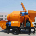 Portable C3 Diesel concrete mixer with pump