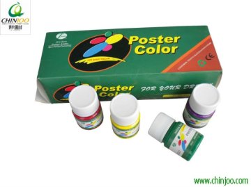 6*30ml fine quality poster color set