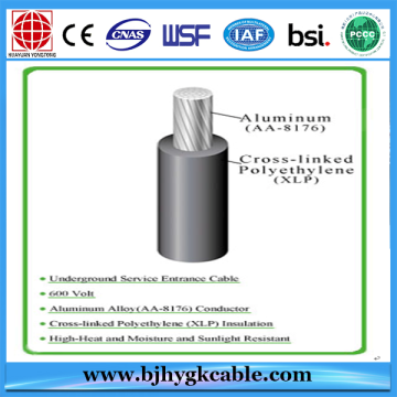 0.6/1KV Aluminum Conductor XLPE Insulation Underground Cable