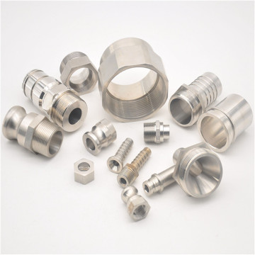 CNC Stainless Steel Union Joint Customed Connecters