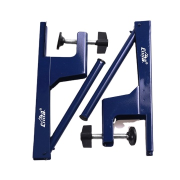 Durable Table Tennis Net Post Set with Encrypted Fabric, Folding Grip Holder Clip