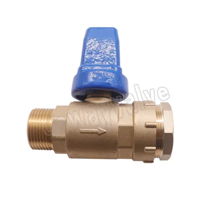 PN25 CW617N Brass Water Meter Valve by KTC