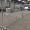 Painel de vedação da cadeia de construção temporária