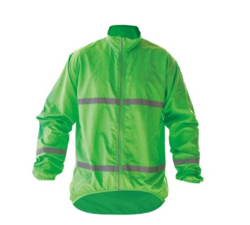 Male Road Runner Jacket With Reflective Strips