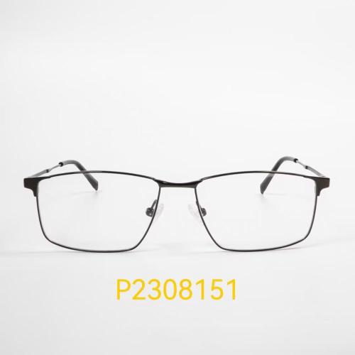 Rectangle Shape Trendy Mens Brown Glasses Frames