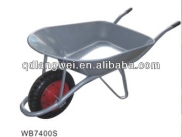 galvanized bucket wheel barrow WB7400S