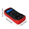 Junejour XL830L Handheld Digital Multimeter LCD Backlight Portable DC Ammeter Voltmeter Ohm Voltage Tester Meter Multimetro