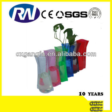 folding plastic flower vase