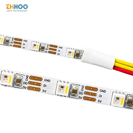 RGBW 3535 Strip Light - 60LED Pixels, Dimmable, Dream Magic Color, 12V DC LED Strip Lighting