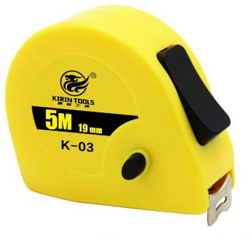Plastic case steel belt pull tape measure 3m
