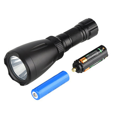 Warsun Outdoor QS161: IP68 Waterproof Rechargeable Flashlight with Magnetic Rotary Switch and 200Lm LED, Crafted from XPE Aluminium Alloy