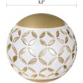 Diamond Lattice Decorative Orbs for Bowls and Vases