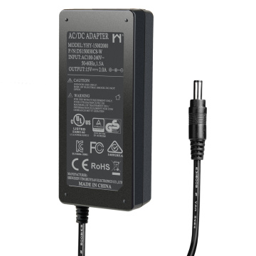 AC / DC Desktop 15V 2a Power Adapter