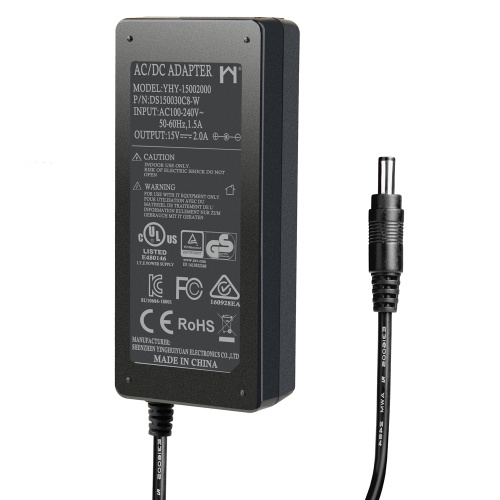 Adaptateur de puissance AC / DC Desktop 15V 2A